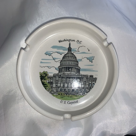 Other - US capital Washington DC Building Vintage Ceramic Ashtray